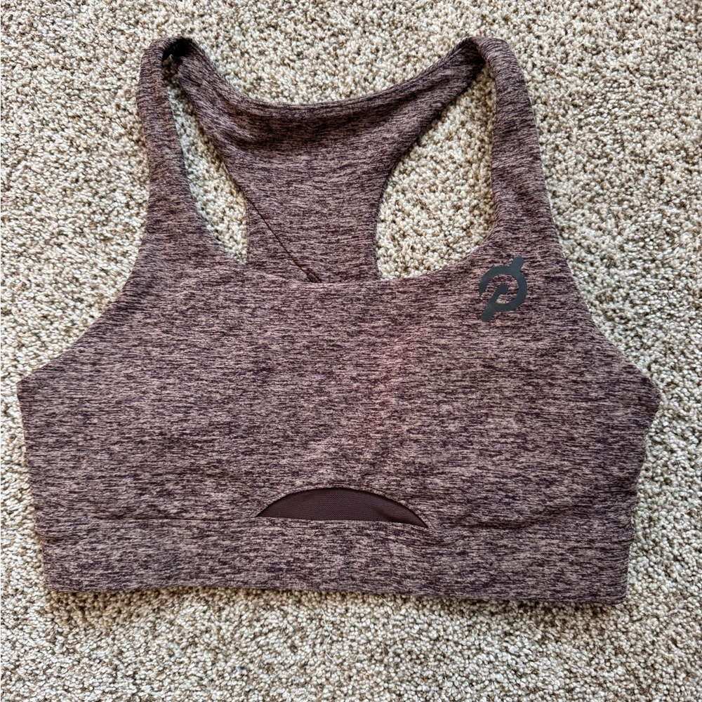 SALE🎉NWOT- Peloton Women's Heathered Sports Bra - Brown